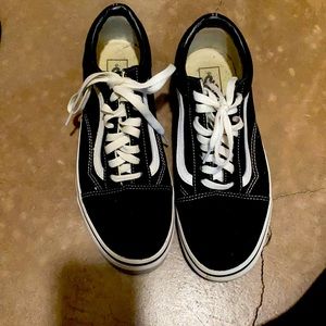 Black Vans-SOLD